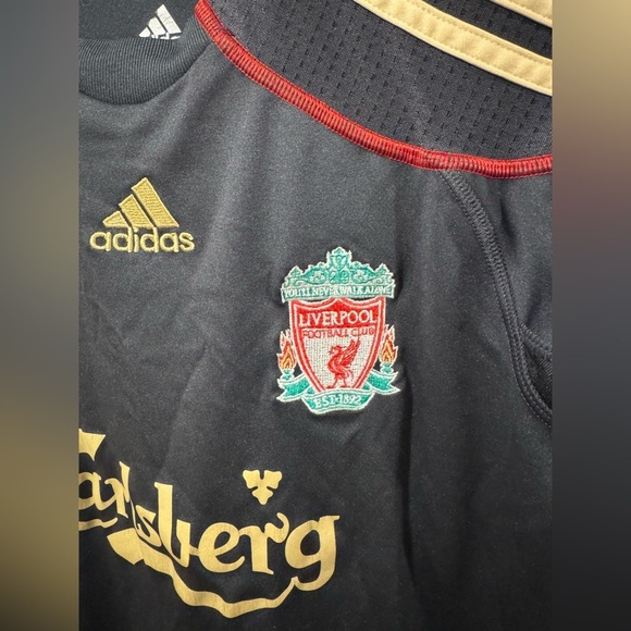 Liverpool 2009 Away Soccer Football Jersey - Picture 3 of 6